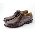 New brand Fashion Men handmade FASHOIN CLASSIC CASUAL woven MEN SHOES 4