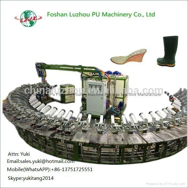 Footwear Moulding Injection Machinery Various PU Shoe Sole Machine Manufacturer