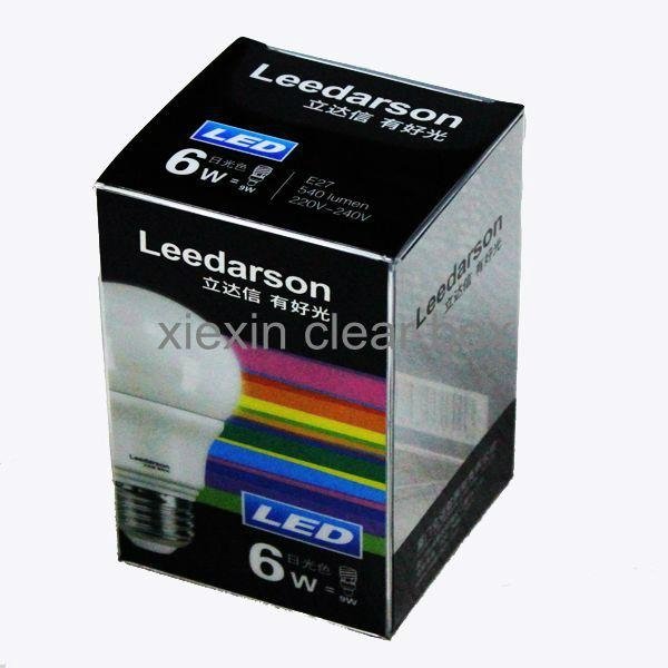 high quality clear plastic LED packaging box 3