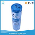 PVC PET round cylinder clear transparent