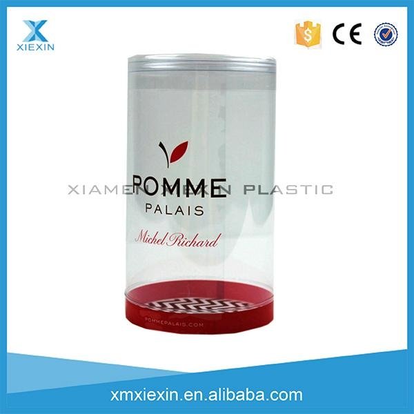 clear plastic tube packaging box