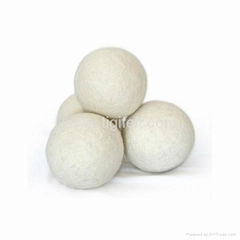 3'' 100% wool felt dryer balls