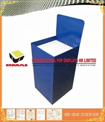 Cardboard Dump Bin With ISO9001 Certifications Point of purchase  Display 