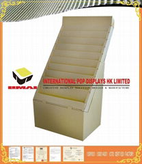 Corrugated Paper Board PDQ Display Trays With Promotion In Store