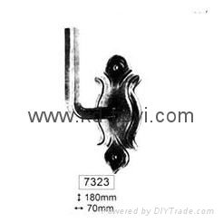 wrought iron handle for furniture 2