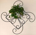 wrought iron flower stands 1