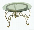 wrought iron flower stands 2