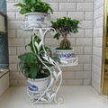 wrought iron flower stands 4