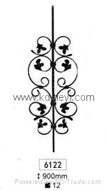 wrought iron spiral stairs railings 4