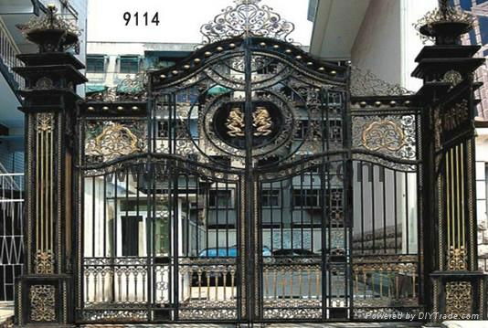 wrought iron garden gates