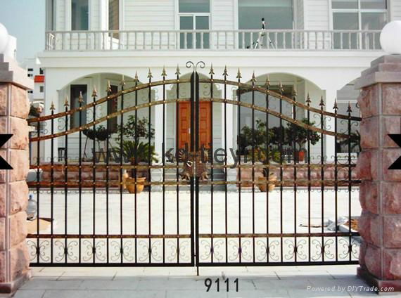 wrought iron garden gates 3