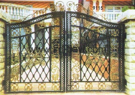 wrought iron garden gates 4