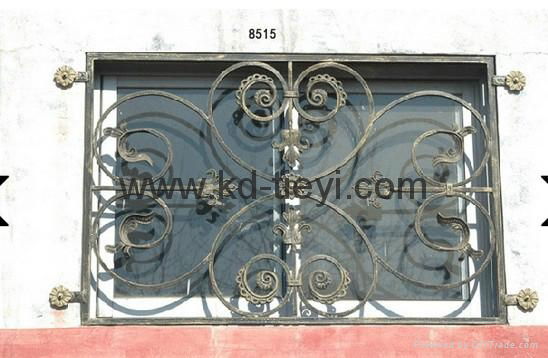 wrought iron window guard