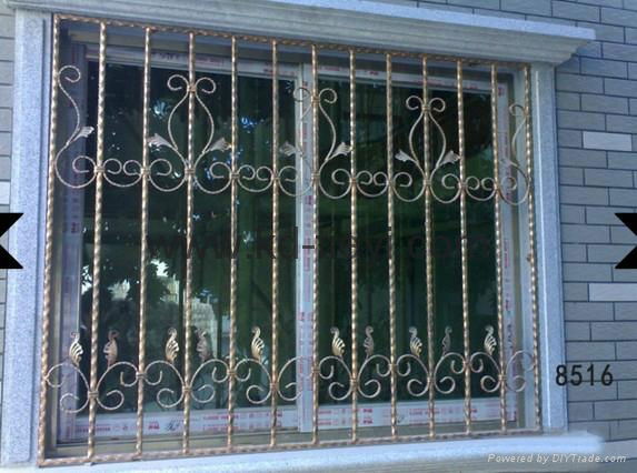 wrought iron window guard 5