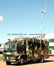 Mobile Vehicle Mounted Telescopic Masts 