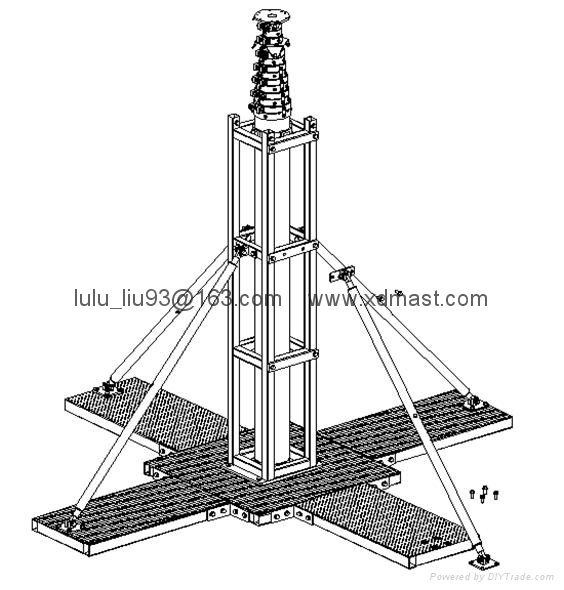 Telescopic Masts for Pool Cleaning  3