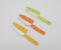 Stainless Steel Paring Knife Fruit Knife with Sheath 