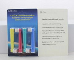 EB17-4 Colorful Electric Toothbrush Heads 2400pcs/Lot