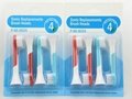 HX-6034 Replacement Electric Toothbrush Heads Soft-Bristled 6000pcs/Lot  4