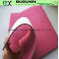 Durable shoe insole non-woven fiber