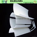 Toe puffs material non-woven chemical