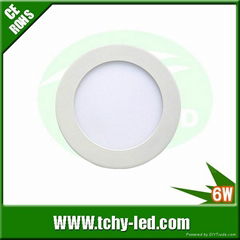 Ceiling 6W LED Panel Light Round Ceiling