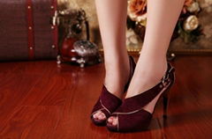 Stylish woman high heel shoes woman dress shoes summer shoes hot sale 