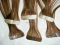 tape hair extension 100%human hair extension 4