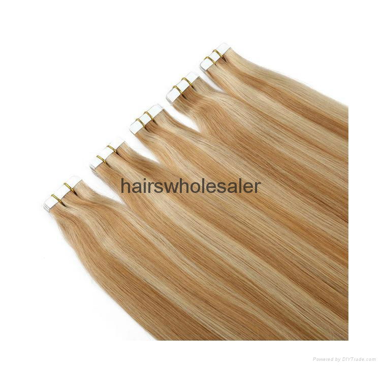 Tape in hair extension brazilian hair extension virgin remy hair 3