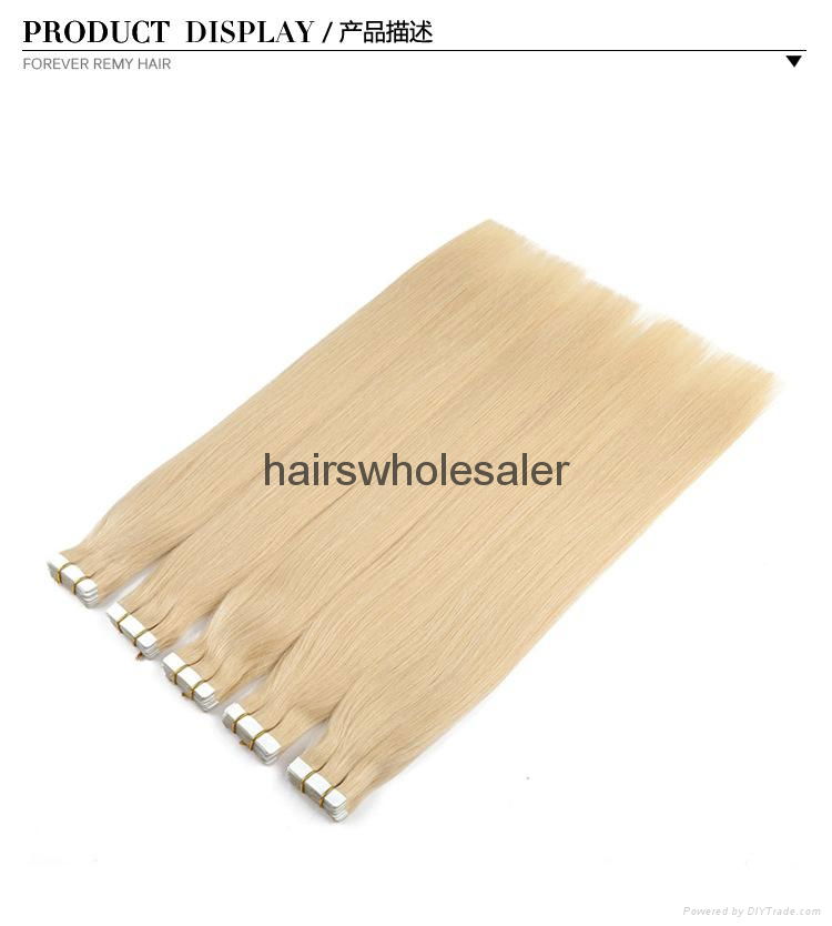 Tape in hair extension brazilian hair extension virgin remy hair