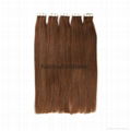 tape in hair extension 100%virgin remy hair extension tape hair extension 3