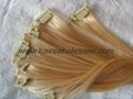 hair manufacturer clip in hair extension remy hair 2