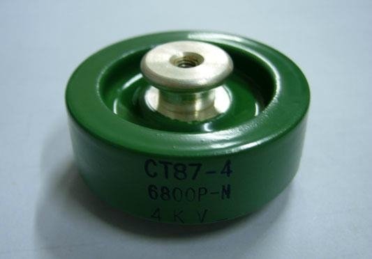 Barrl-Styled High Voltage Low Frequency Capacitors CT87 Series