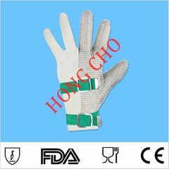 Three digits protection! safety gloves 