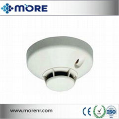 fire detector for smoke detecting and temperature detecting