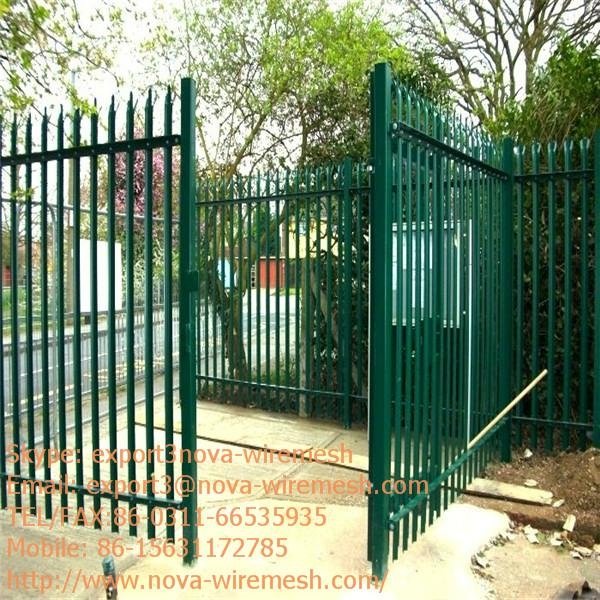 Galvanized fence/PVC coated fence/Powder coated fence for sale 4