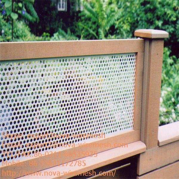 Perforated metal fence for sale 2