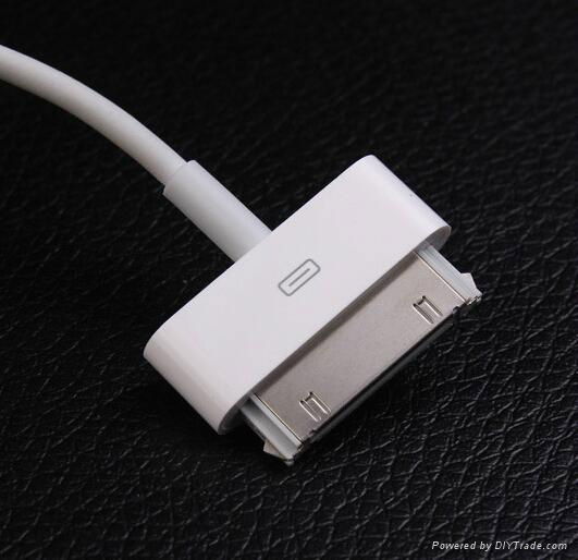 Genuine Original USB Charger Data Sync Cable For iPhone 4 4S 3S iPod iPad 2 3  3