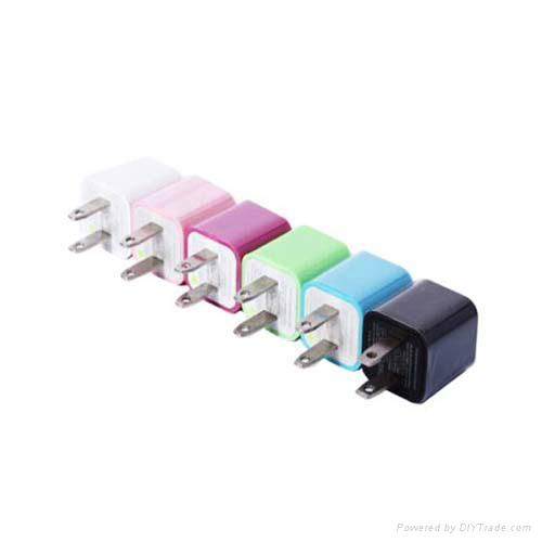 5W Charger USB Power Adapter for iPhone 4/4S/3/3GS/5/5S 2