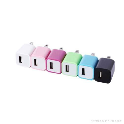 5W Charger USB Power Adapter for iPhone 4/4S/3/3GS/5/5S