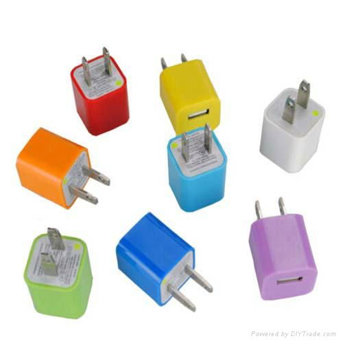 5W Charger USB Power Adapter for iPhone 4/4S/3/3GS/5/5S 3