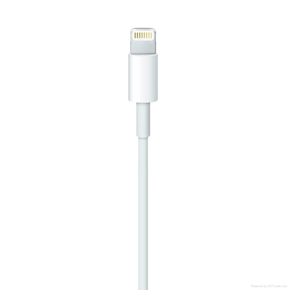 Fragiel Toegeven rekenmachine ORIGINAL OFFICIAL APPLE IPhone 5 / 5S /5C Lightning USB Charger Data Cable  White - MD818ZM/A (China Manufacturer) - Mobile Phone Accessories