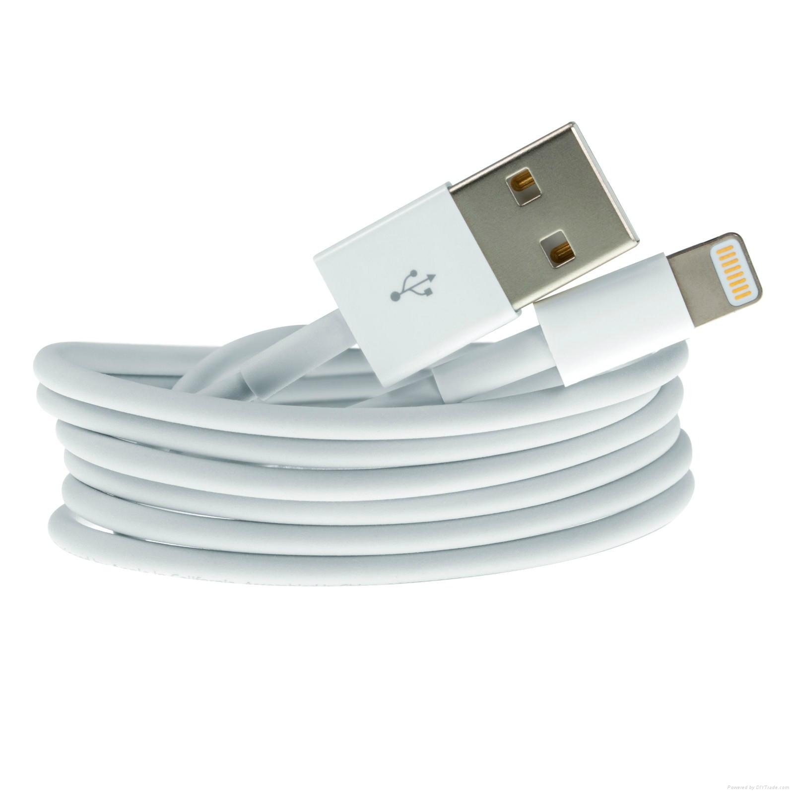 ORIGINAL OFFICIAL APPLE IPhone 5 / 5S /5C Lightning USB Charger Data Cable White 5