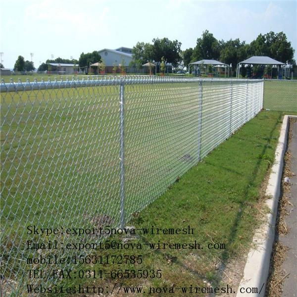 Galvanized chain link fence 2