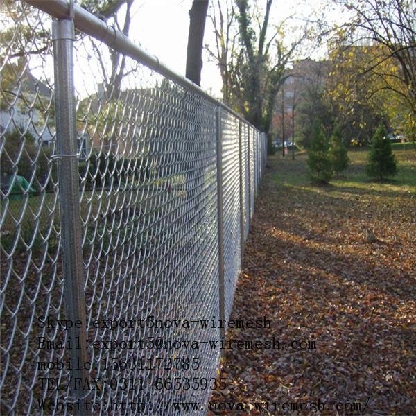 Galvanized chain link fence 3