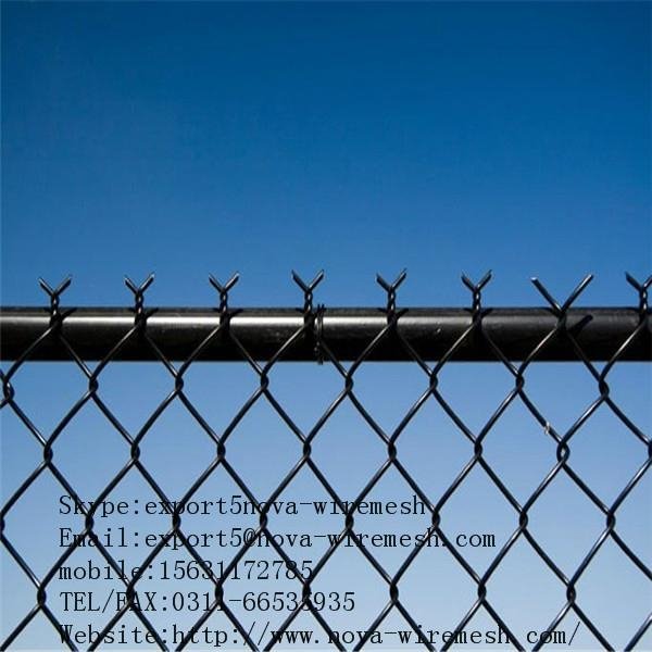Galvanized chain link fence 5
