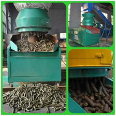 Wood pellet machine