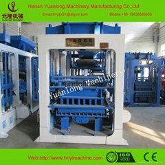 Hydraulic block making machine