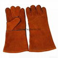 Full palm cow leather welding safety