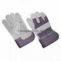 Cheap price china exporter cow leather gardening gloves  1